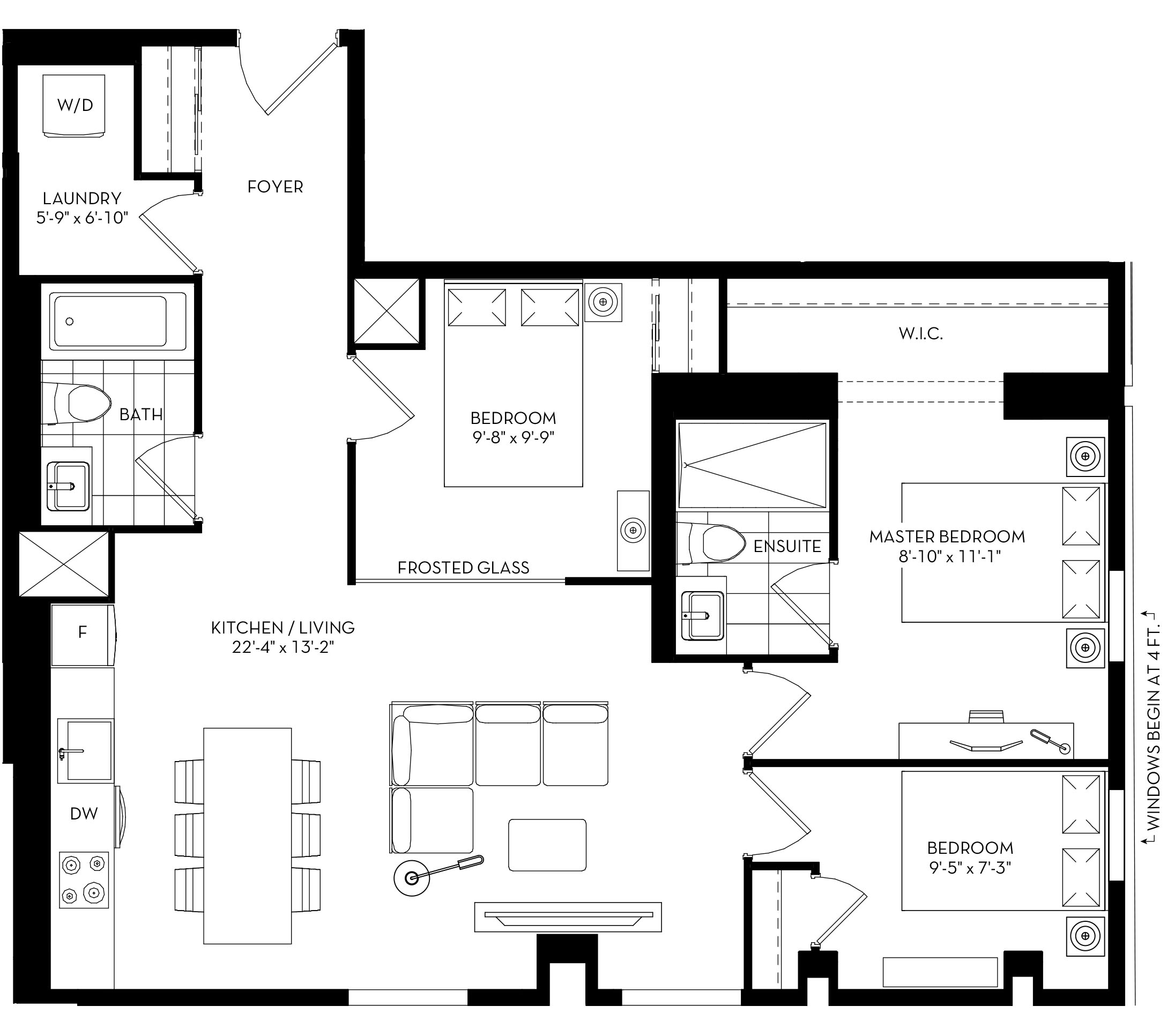 8 Cumberland McMurrich floorplan